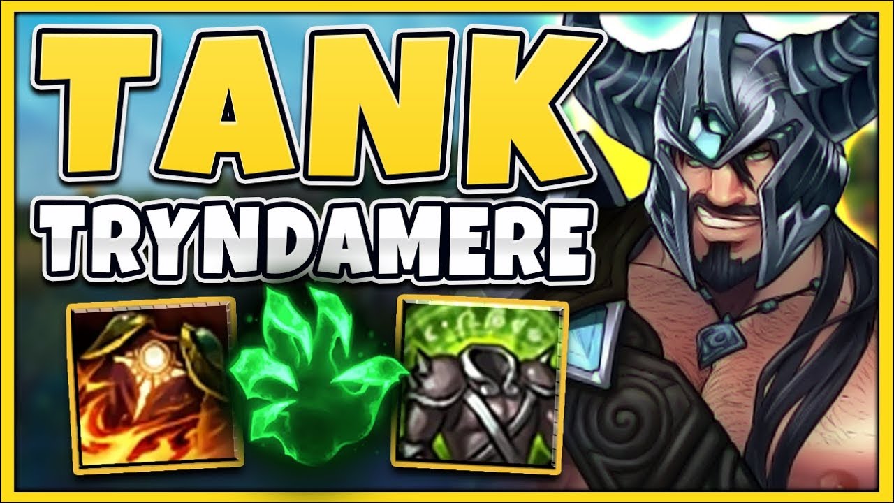 *UNKILLABLE* #1 TRYNDAMERE GOES FULL TANK AND DOESNT DIE (NEW BUILD) - League of Legends