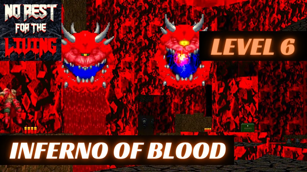 No Rest For The Living (100%) Walkthrough (Level 6: Inferno Of Blood)