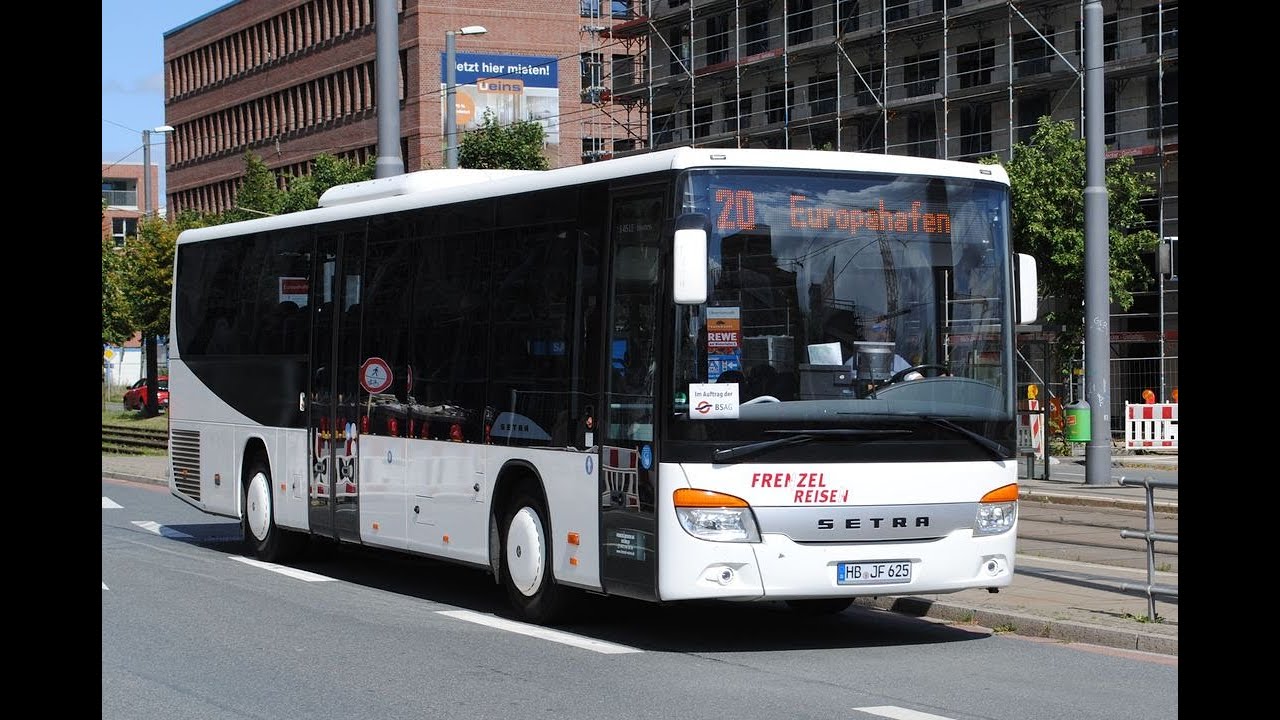 [Bremen] Mitfahrt Setra S 415 LE business von Frenzel Reisen auf der BSAG Linie 20 (27.07.2022)