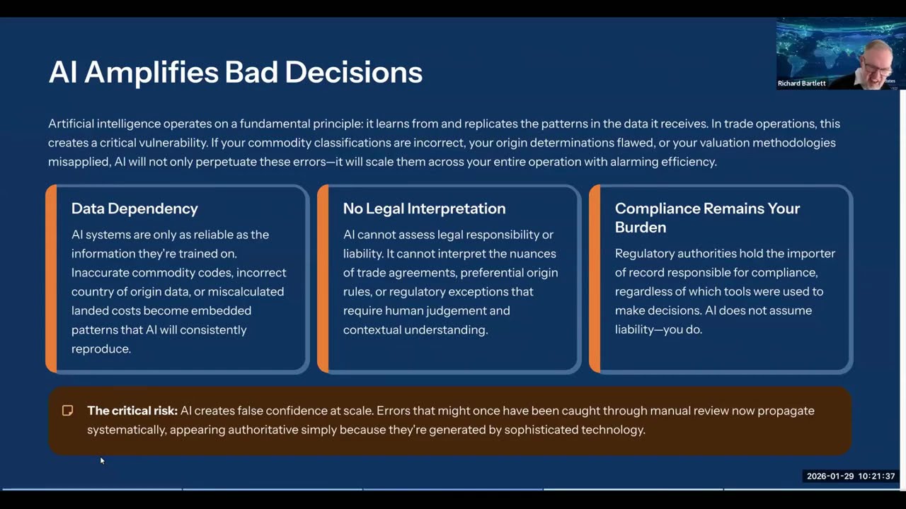 Short Course series - Why AI wont fix bad trade decisions