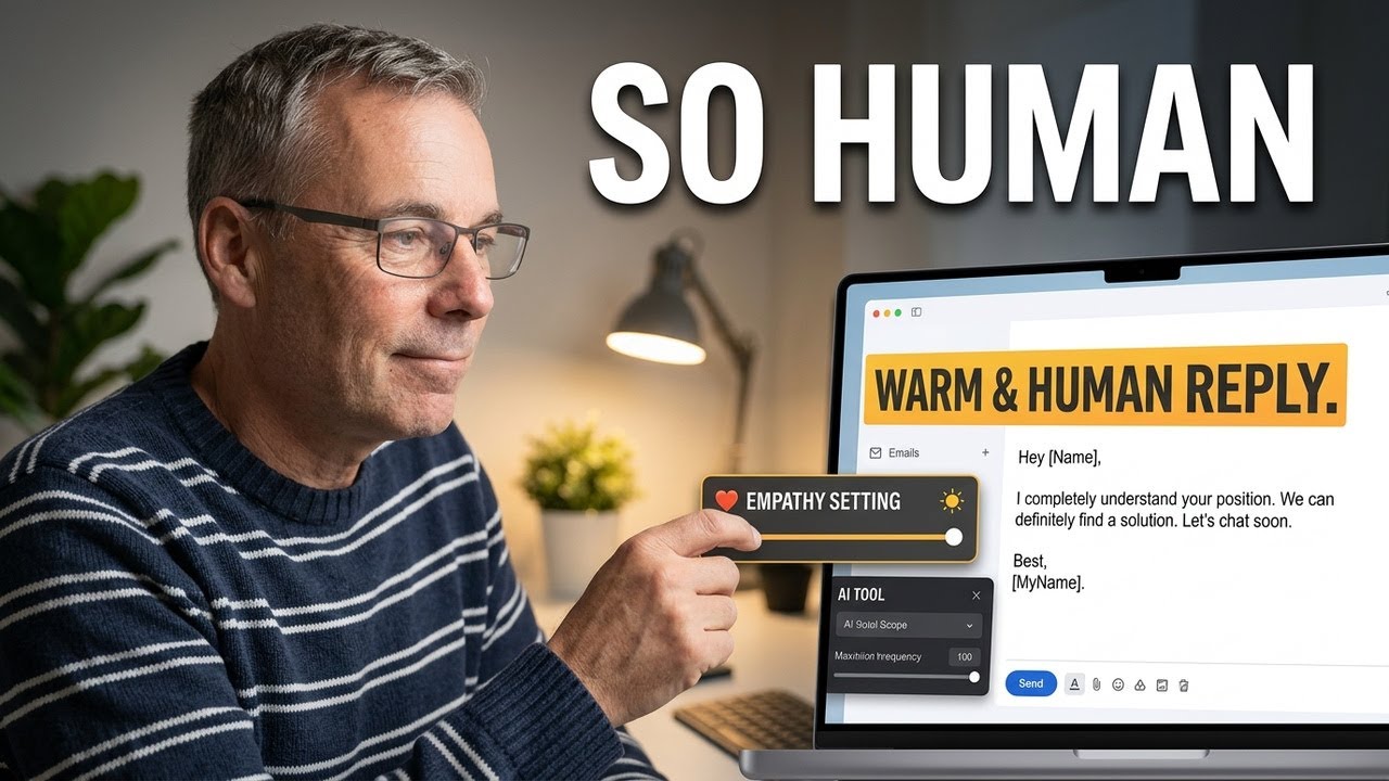 How I Use AI for Email Replies Without Sounding Cold