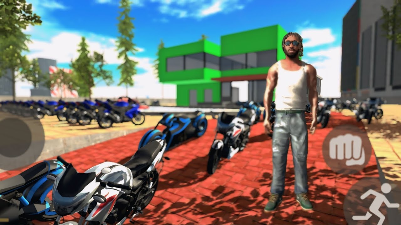 India Bike 3D – Ultimate Bike Parking Area Scene 🚀#indianbikedriving3d #viral #trending #indiabike3d