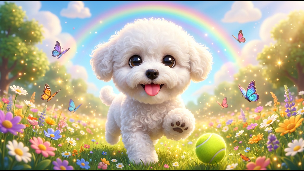 Cățelușul meu frumos 🐶 Cântecel vesel pentru copii 🎵 Yaii Kids România