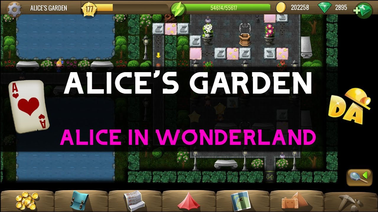 Alice's Garden | Alice in Wonderland #1 | Diggy's Adventure