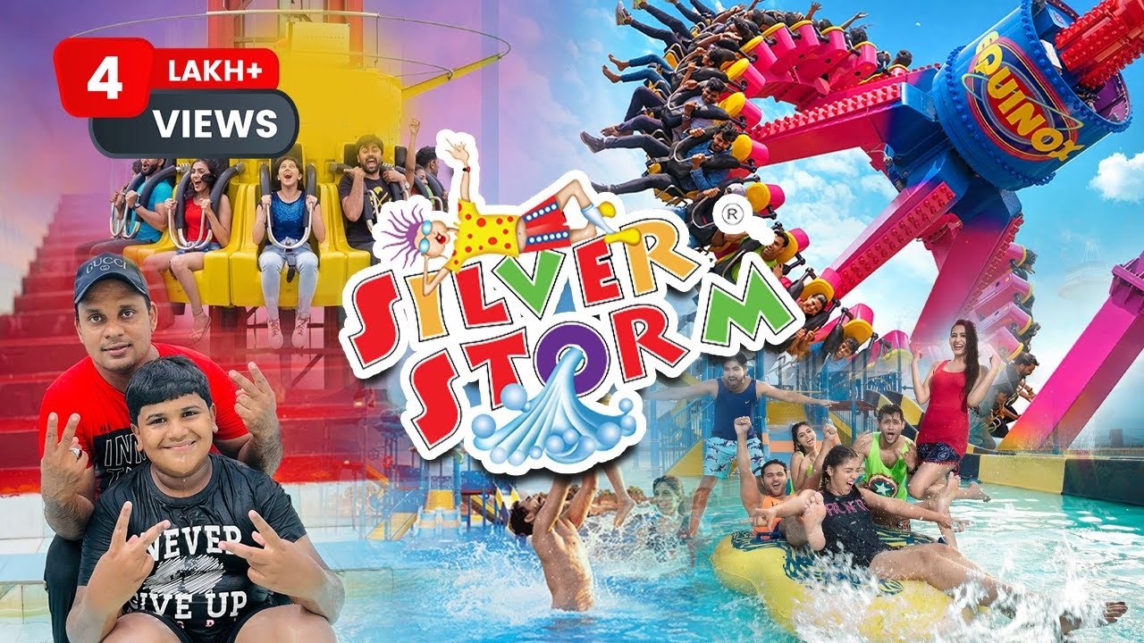 Silver storm water theme park athirappilly | Silver storm amusement park |