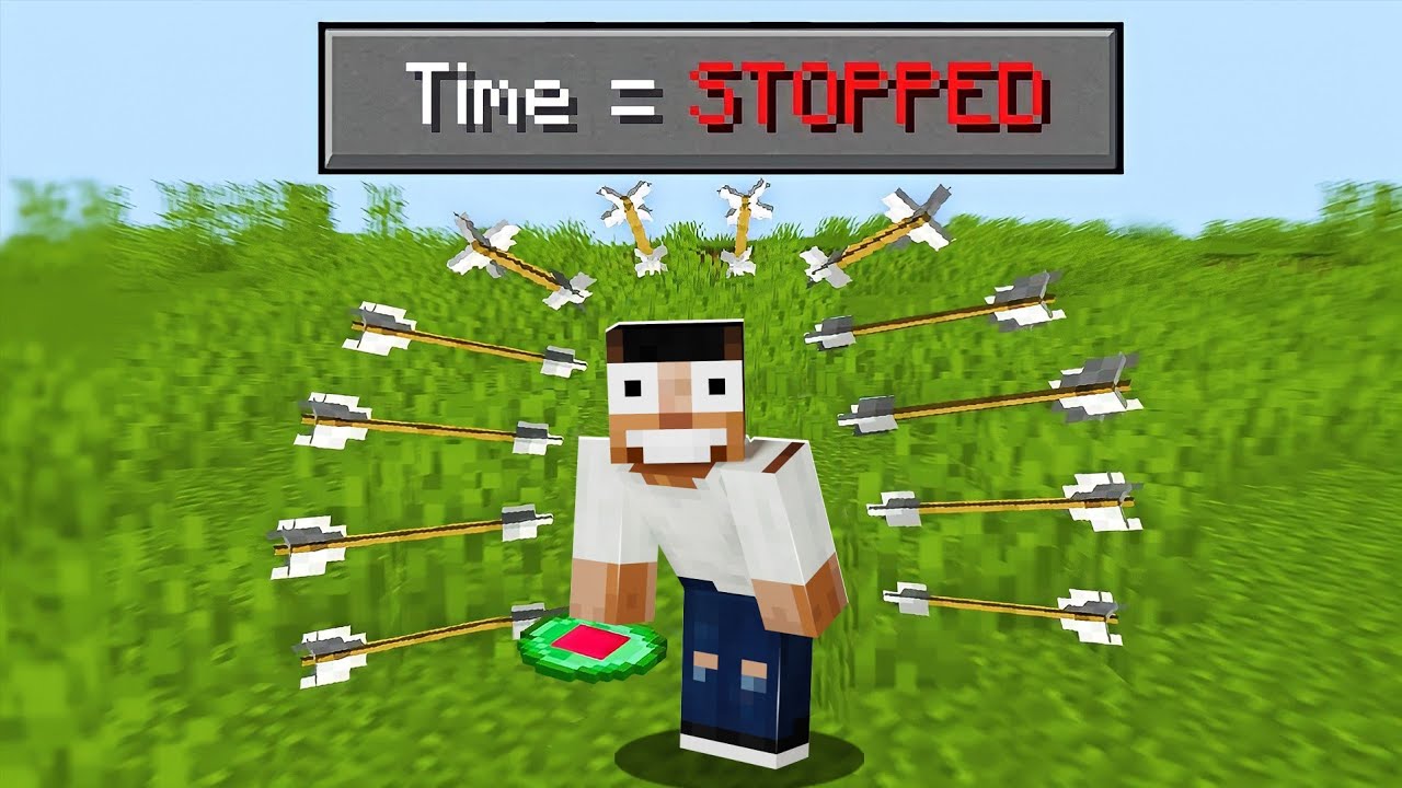 Minecraft, But I Control Time || Minecraft Mods || Minecraft gameplay