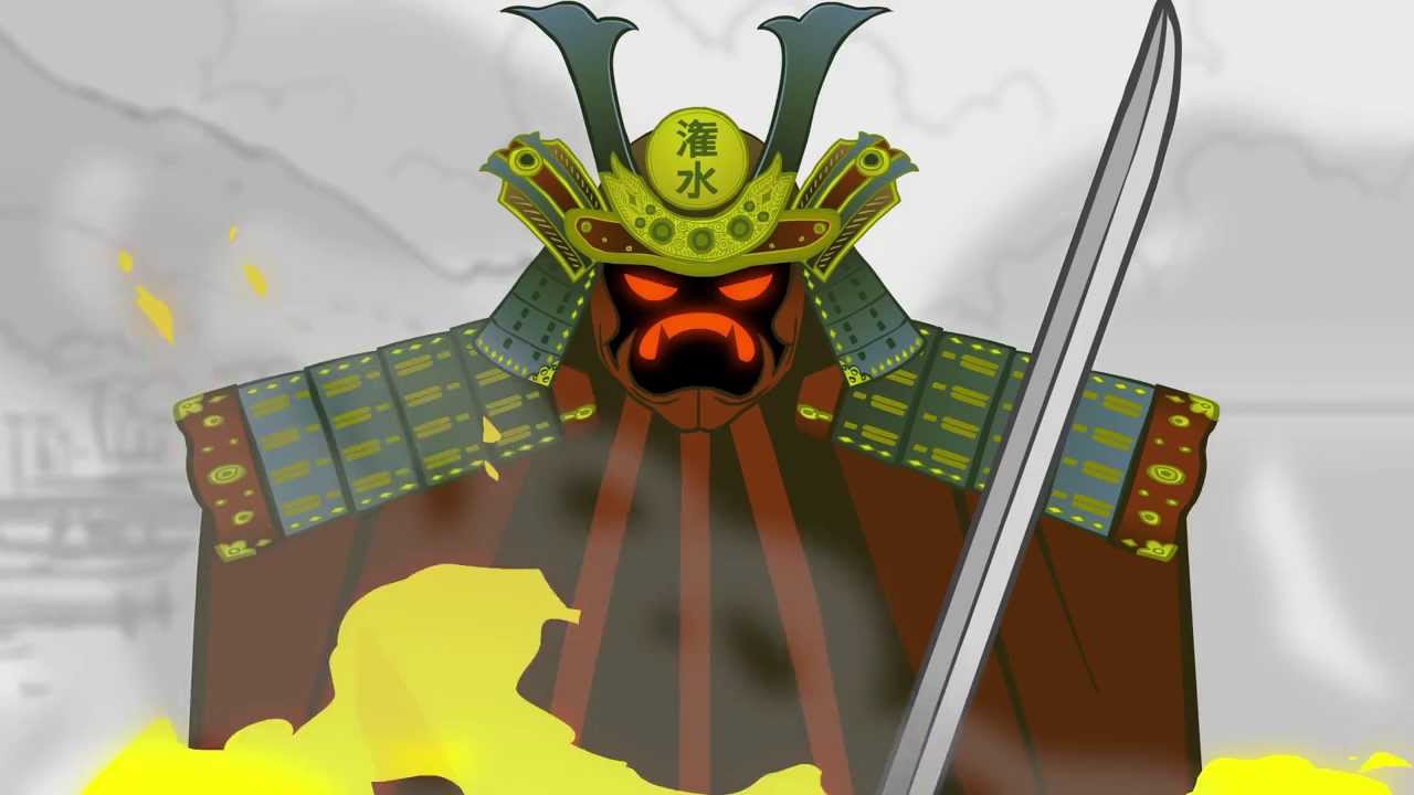 Dick Figures Mountain Full First Ninja Demon Fight Scene 1080p