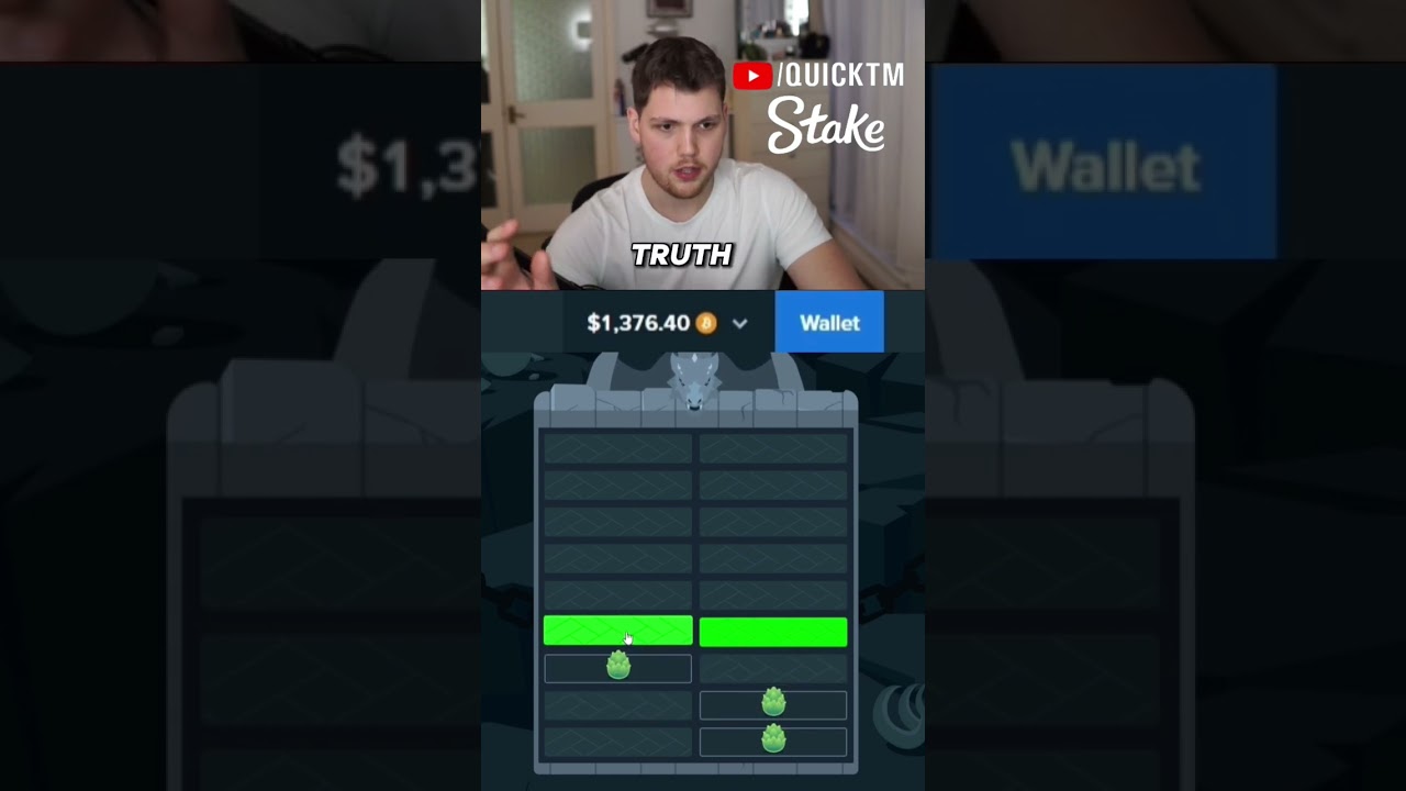 TRYING THIS STRATEGY ON DRAGON TOWER! #quicktmclips #gambling #casino #stake