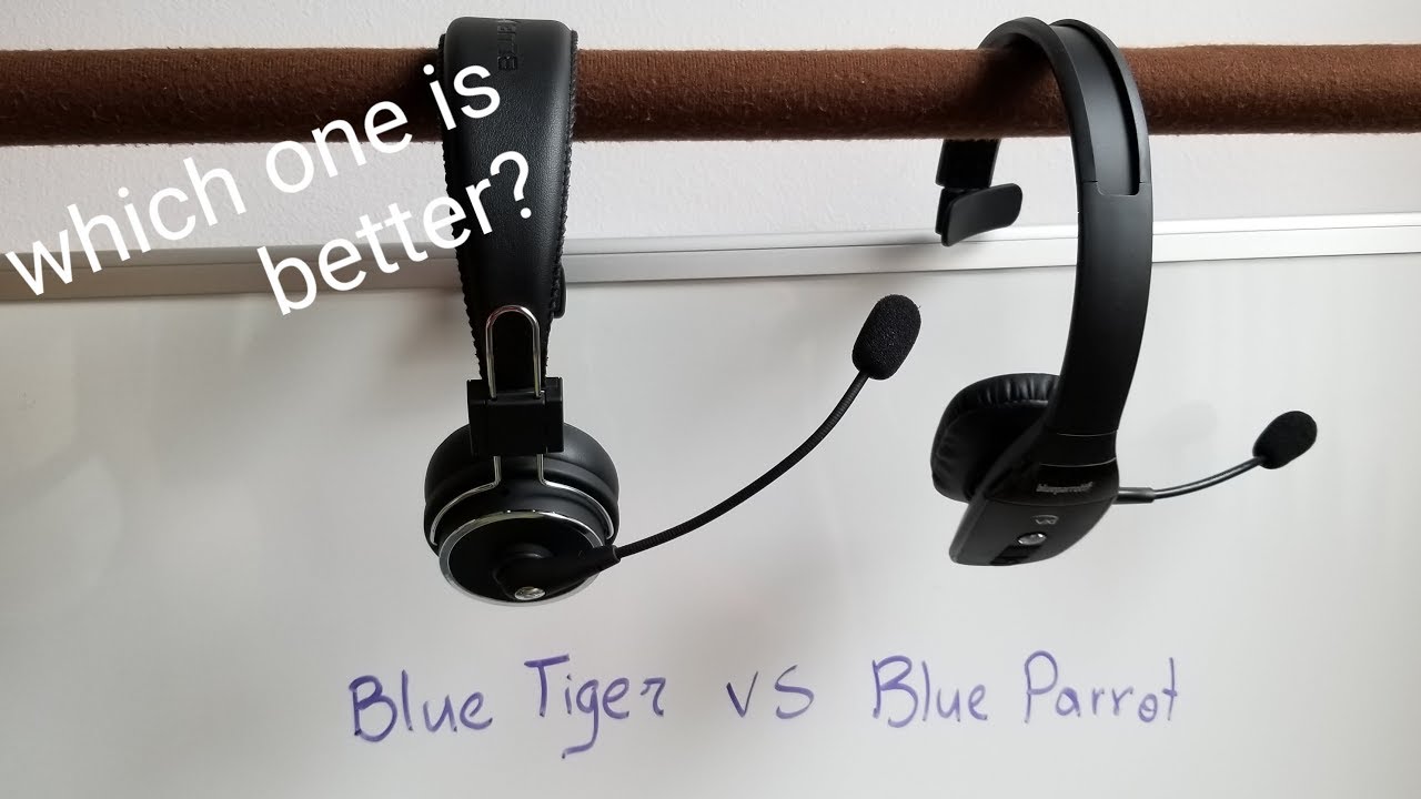 What is the best over head  bluetooth headset Blue Tiger Elite, or Blue Parrot B450 XT?