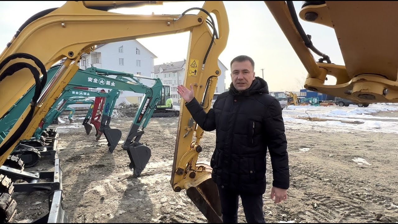 Прямая стрела, или робот? С какой стрелой мини экскаватор лучше?
