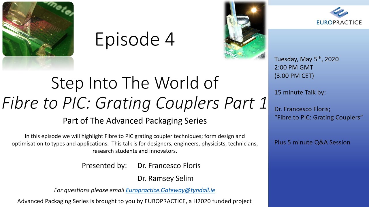 S1-E4 Grating Couplers Part1