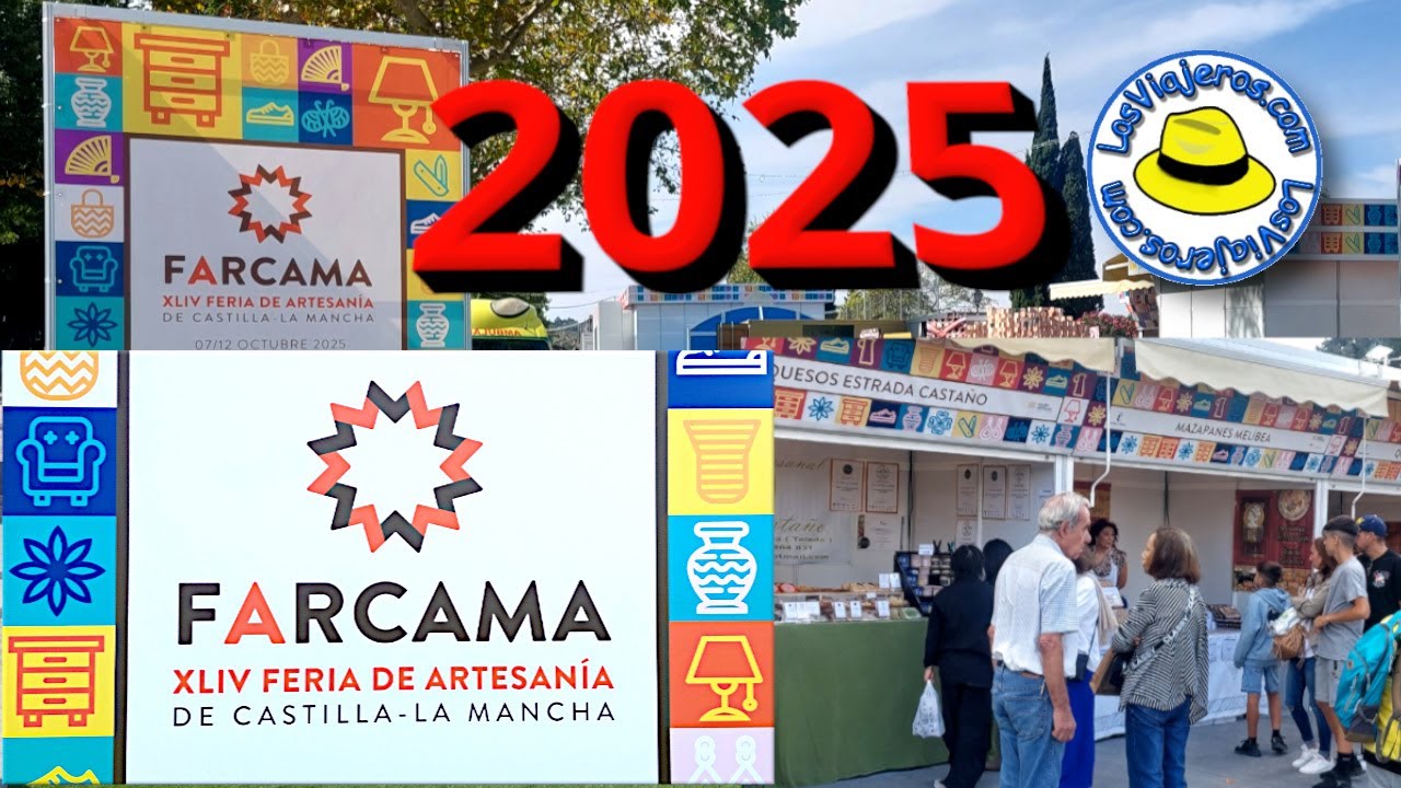 Farcama 2025 ❤️ Feria de Artesanía de Castilla la Mancha ✈️ Toledo