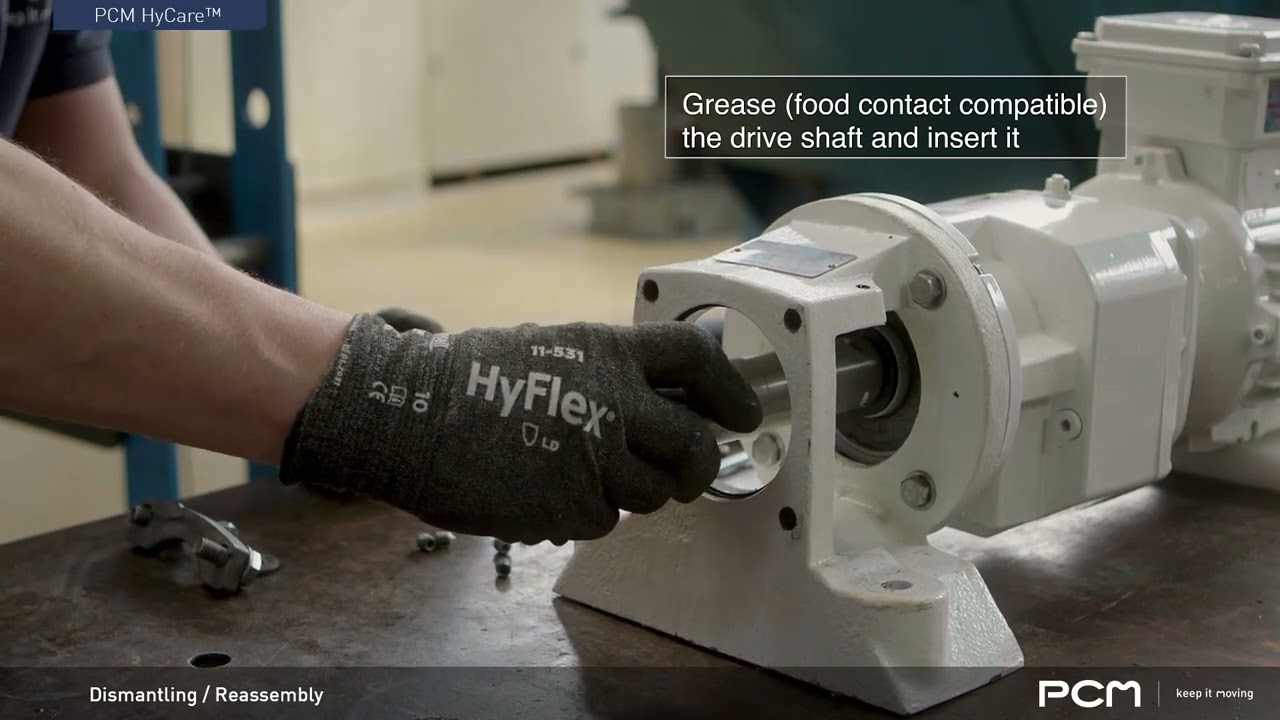 PCM HyCare™ pump maintenance