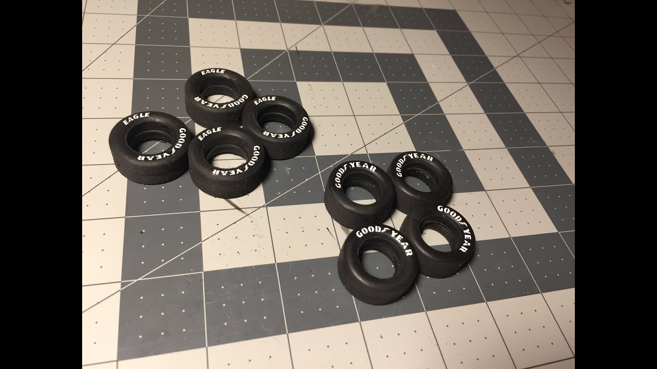 Weathering Tires And Adding Tire Decals