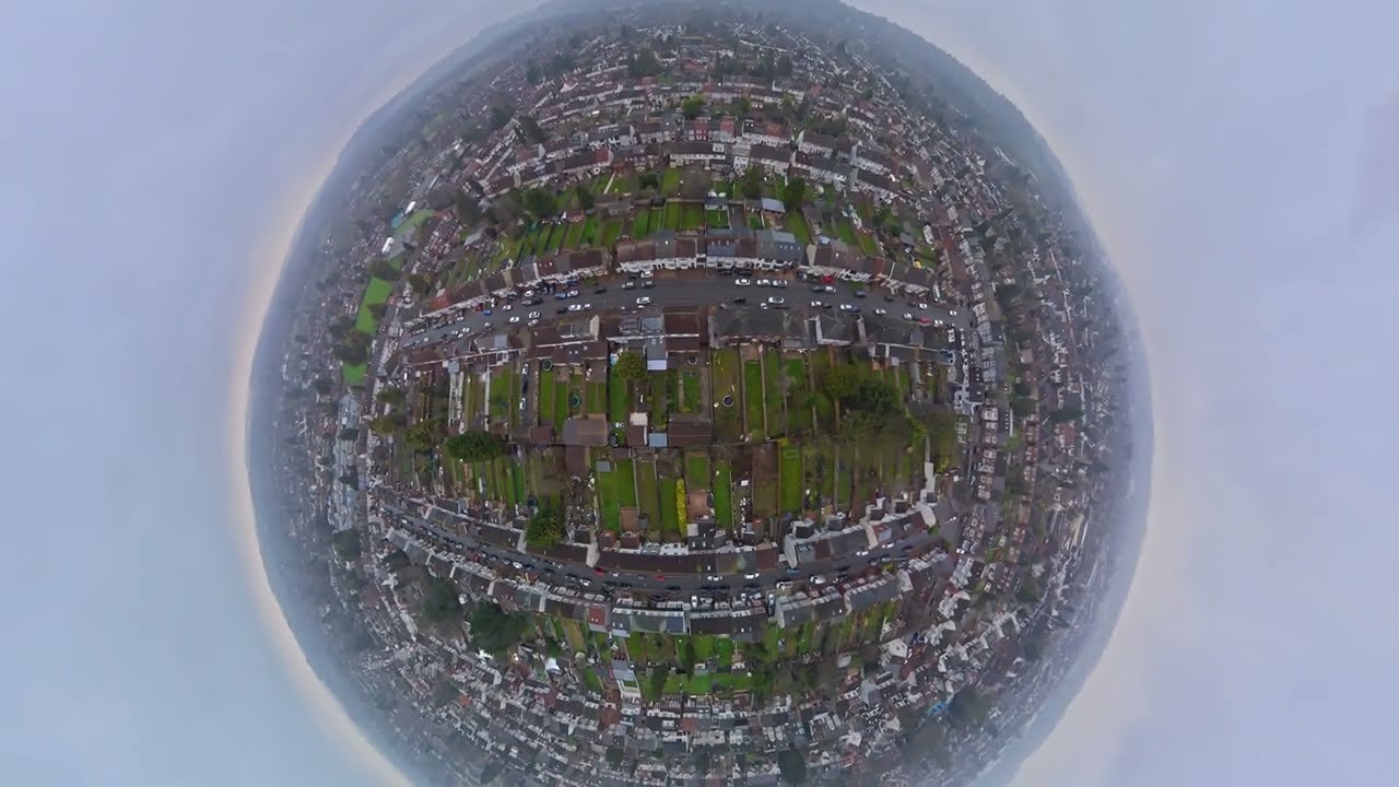 Drone Flight with Maximum Altitude Hacked over The Little World