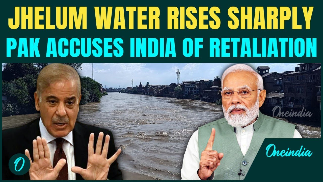Pakistan Accuses India Of 'Flood Retaliation' As Jhelum's Sharp Water Rise Creates Panic in POK