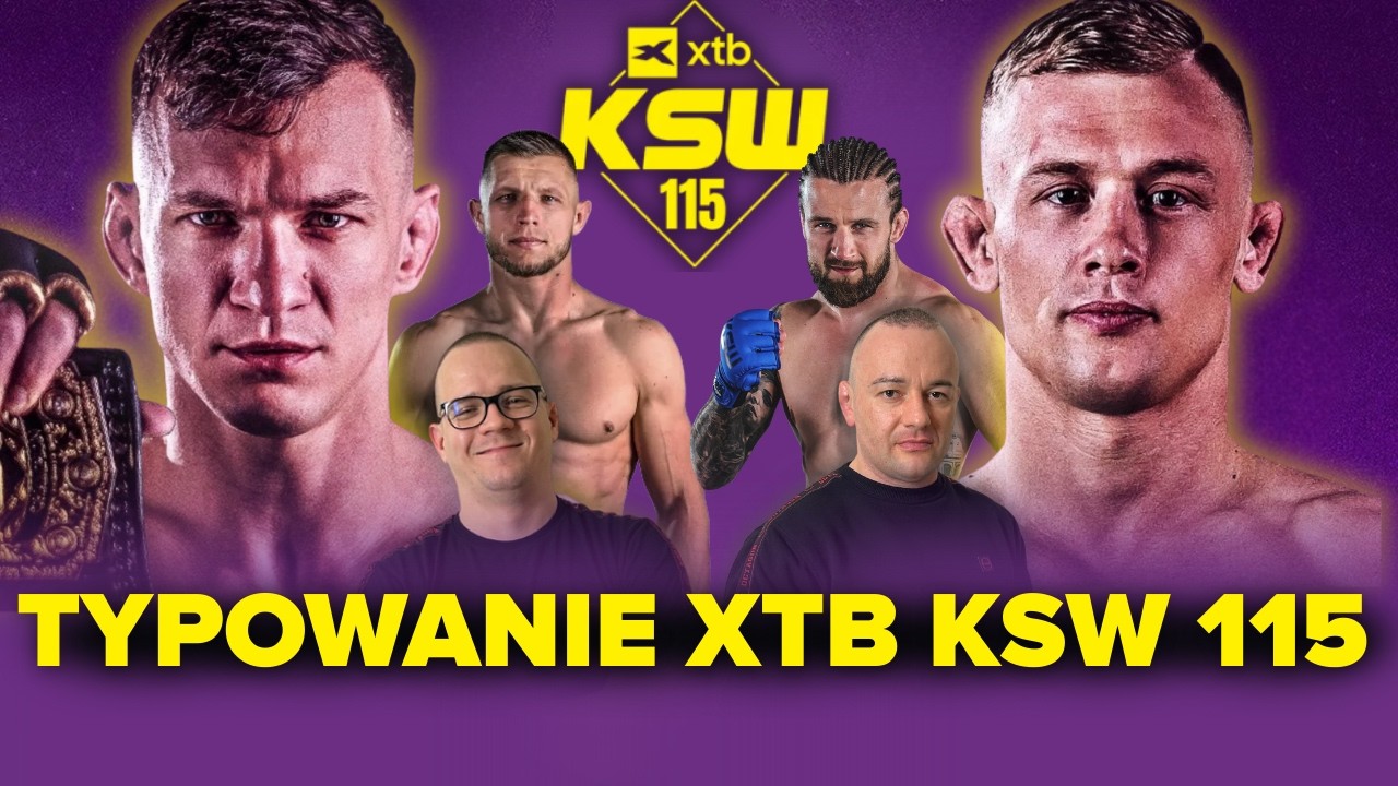 Przybysz obroni pas? Koziorzębski zaskoczy? Typowanie XTB KSW 115