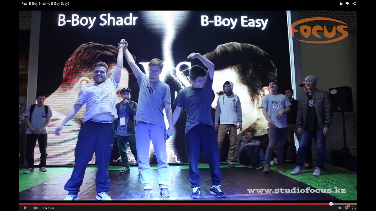 Final Battle B-Boy Shadr vs B-Boy Easy I BroBattle 2015 I Dance Studio Focus