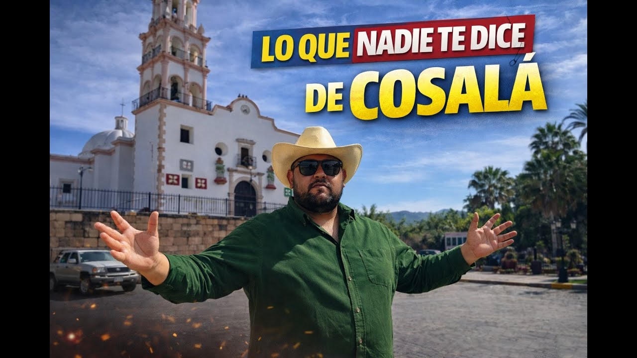 Lo que NADIE te dice de Cosalá, Sinaloa 🇲🇽