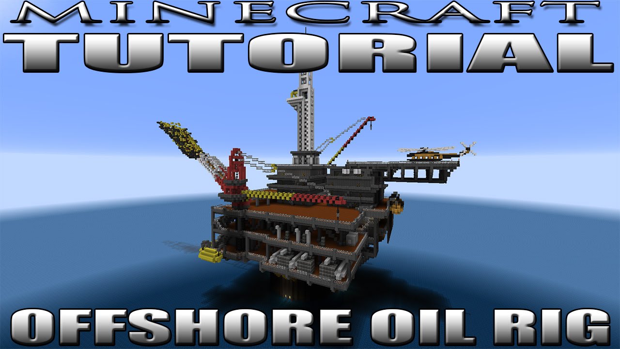 MINECRAFT / HYTALE : OIL RIG TUTORIAL (PERDIDO SPAR)