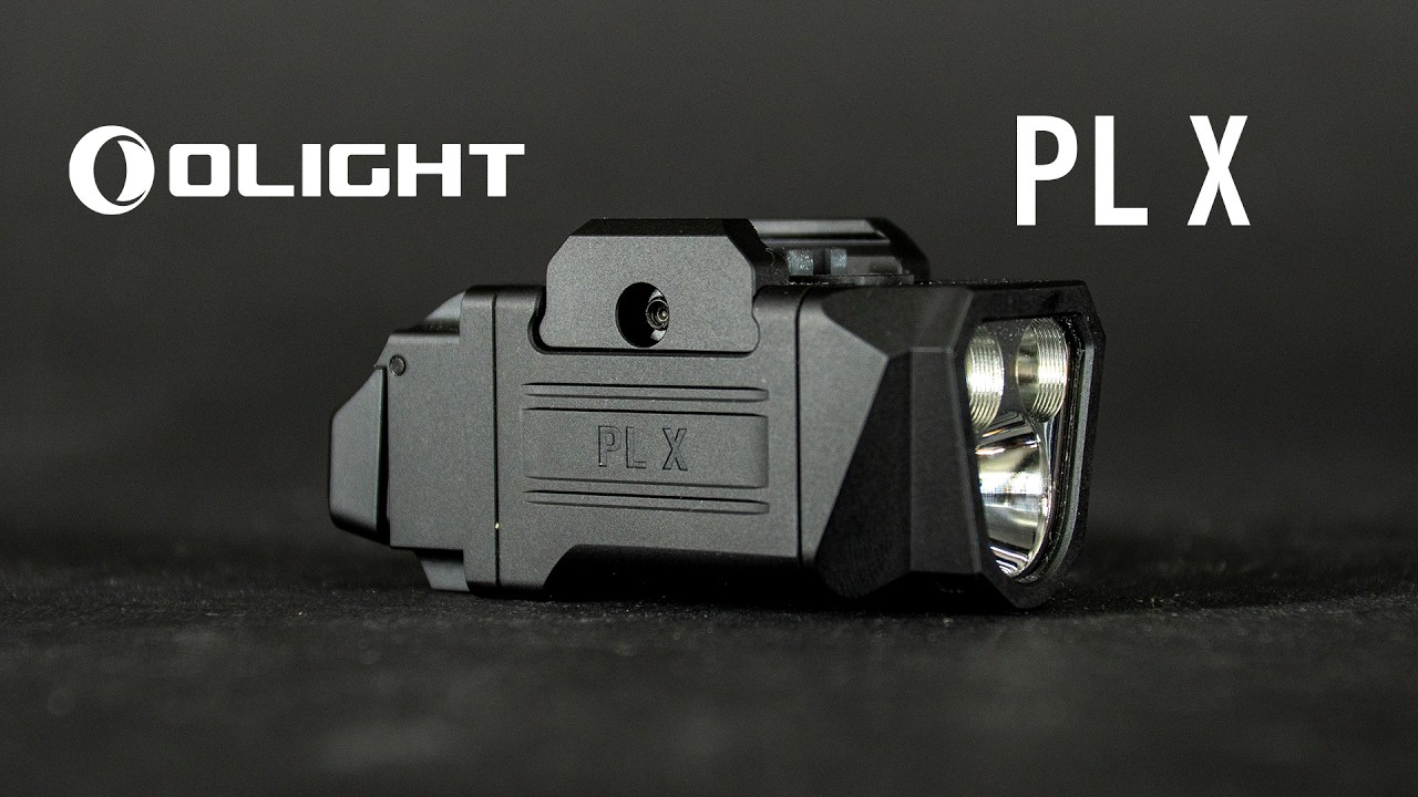 Обзор и распаковка тактического двухлучевого фонаря OLIGHT PL X с планкой WML.