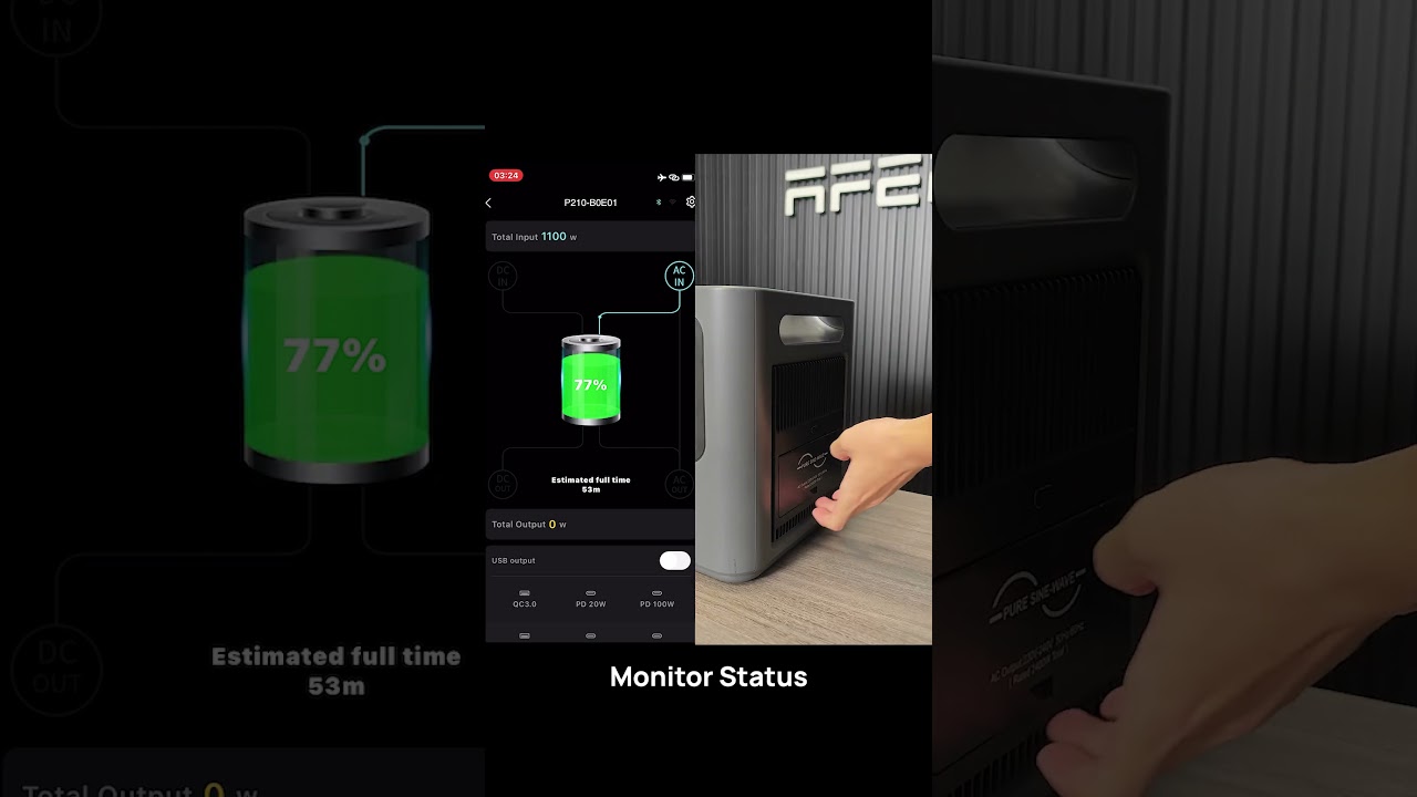 Connecting your AFERIY power station to the smart app is easier than you think! 🔋📲
