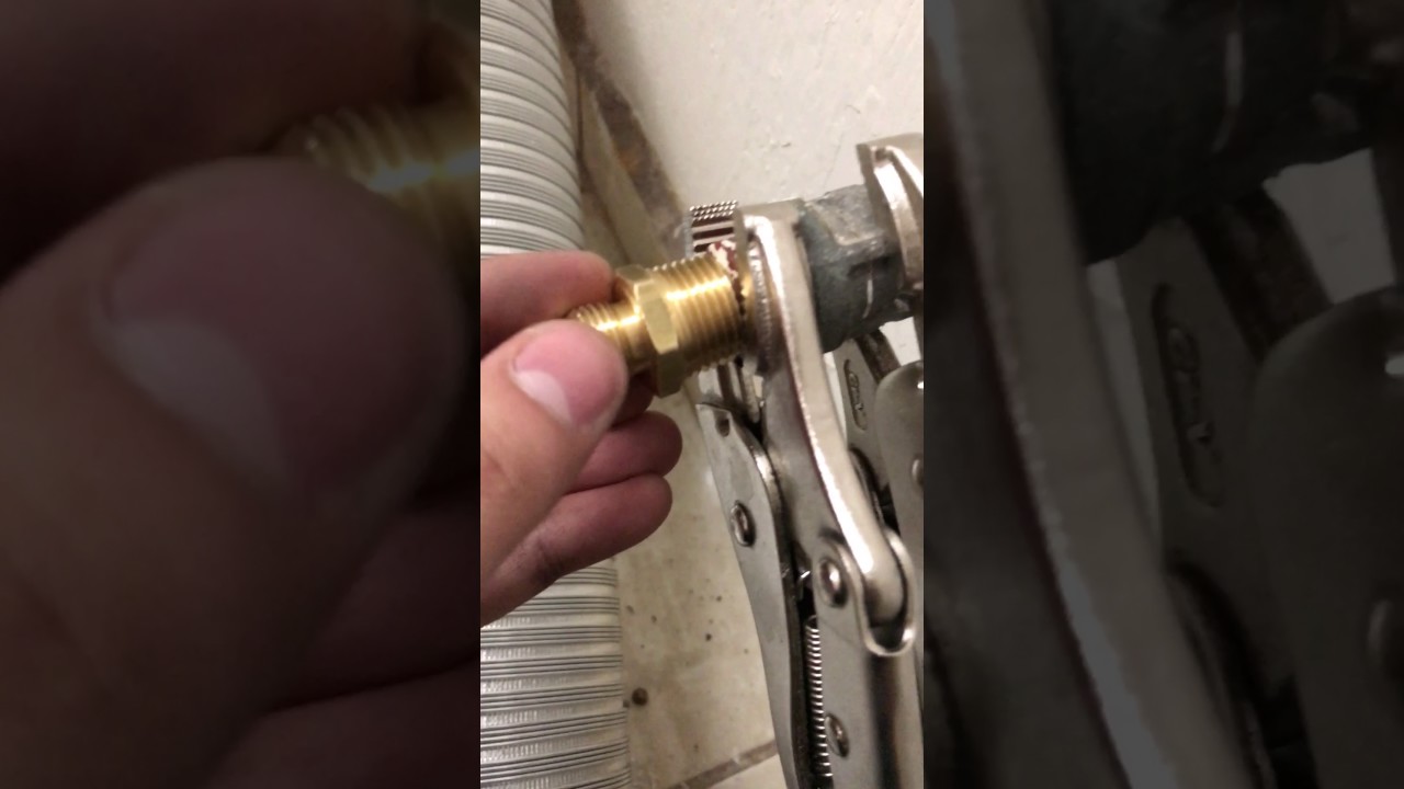 COMO INSTALAR UNA SECADORA DE  ROPA DE GAS EN 2 MINUTOS