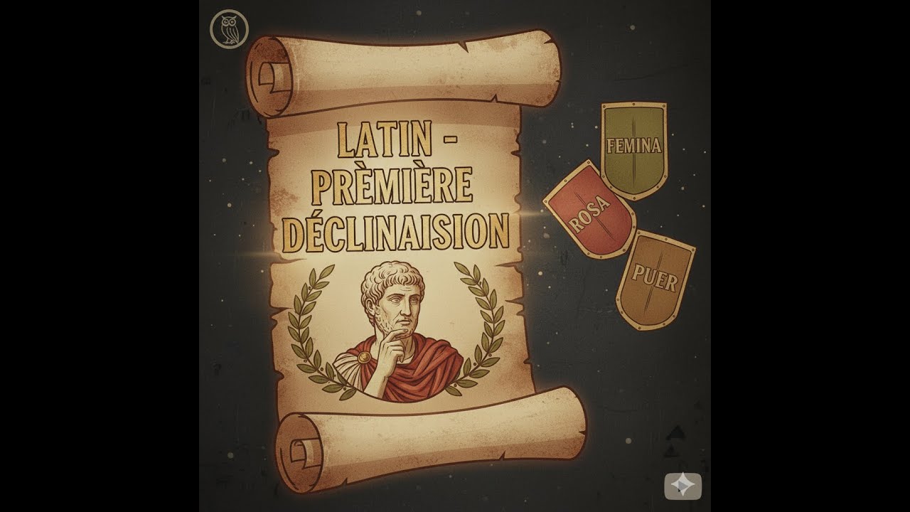 Latin - La Première Déclinaison Latine - 1ere secondaire - Belgique