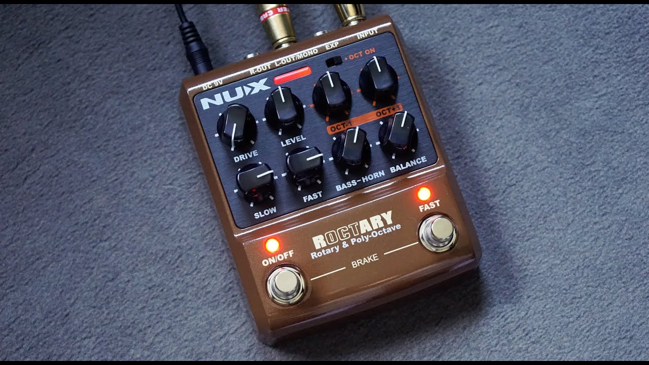NUX - Roctary - Rotary & Poly Octave