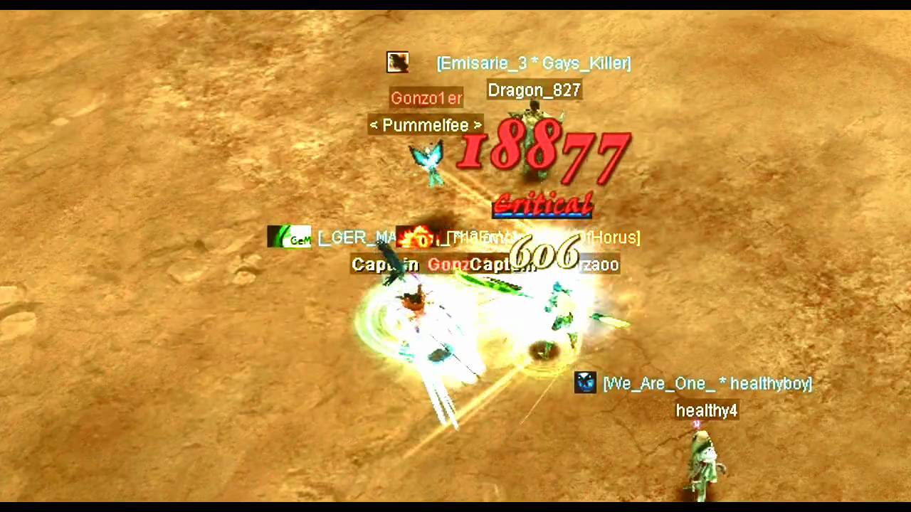 Silkroad Online - Glaiver Force  PvP - lv100 Cap