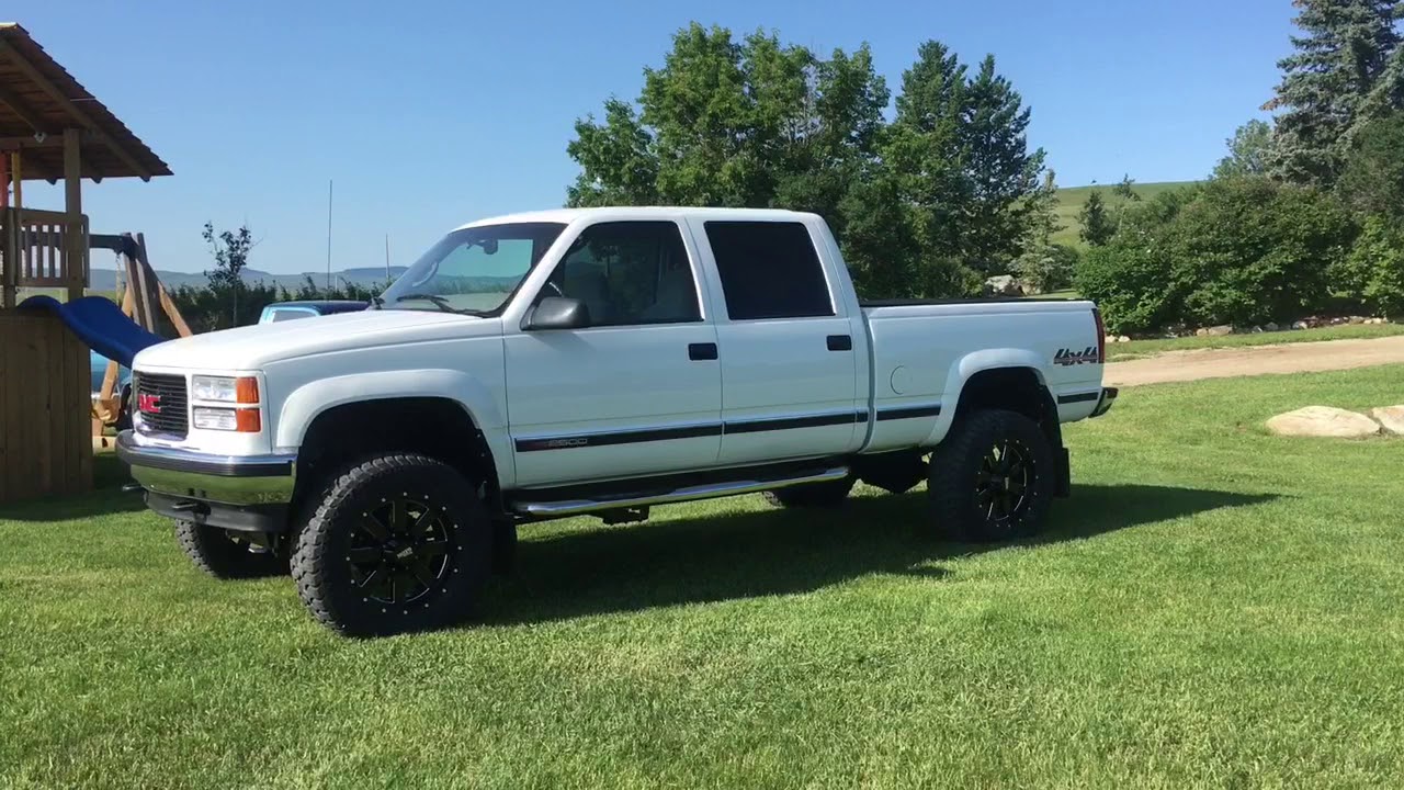 1999 GMC crew cab short bed restoration