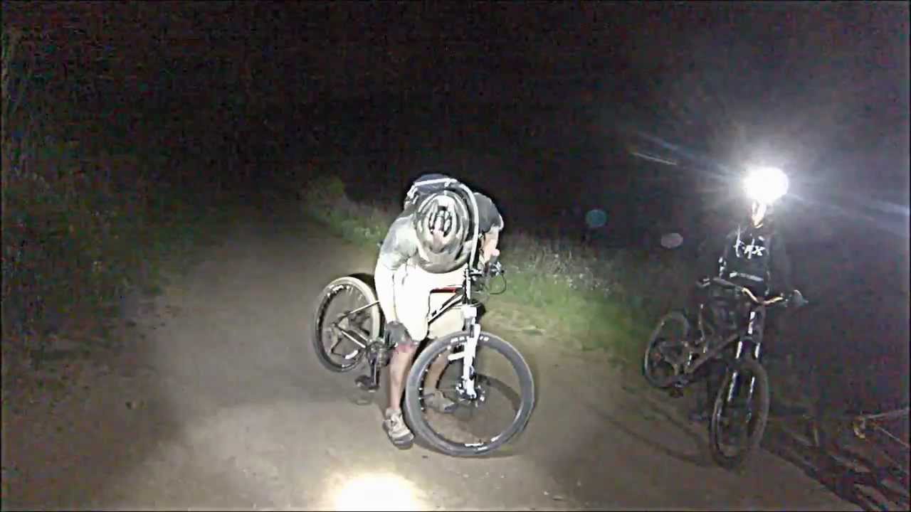Sycamore night ride - the dust off
