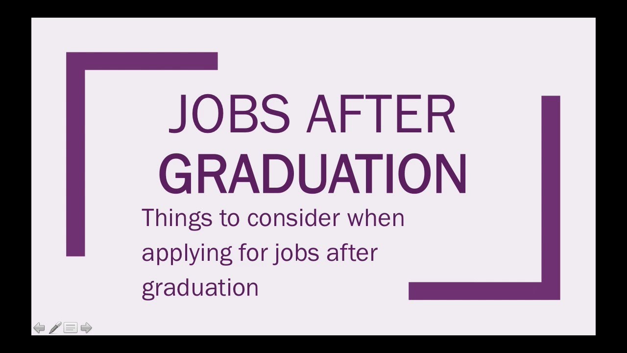 Jobs After Graduating - Top tips to consider when applying for graduate jobs
