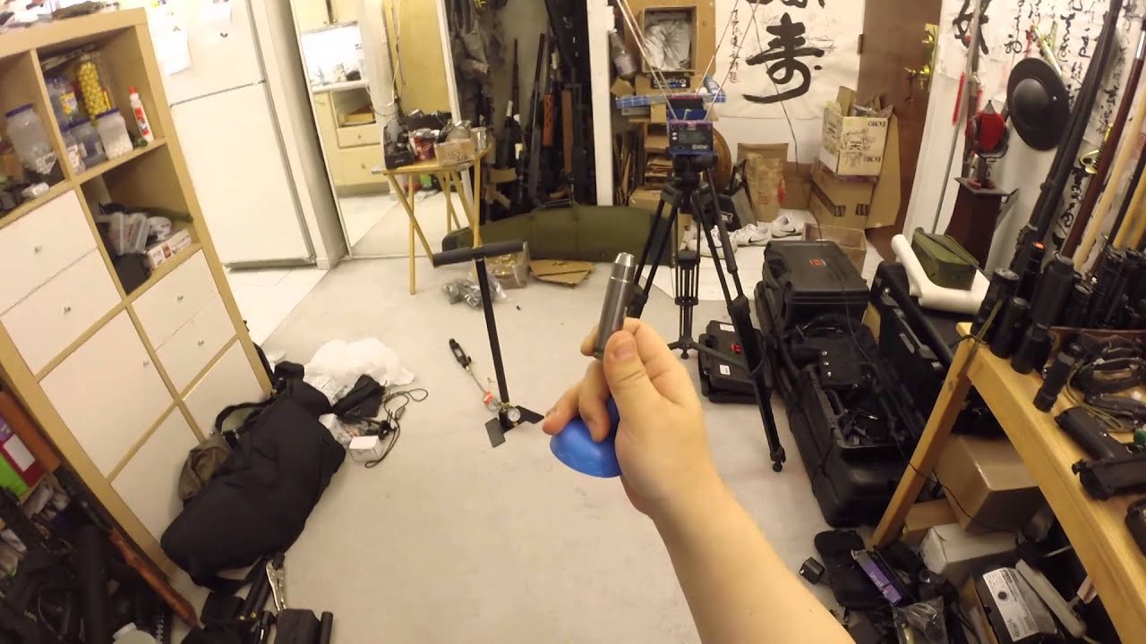 APS APM50 Sniper Rifle Shell Charged to 2000 PSI on HPA