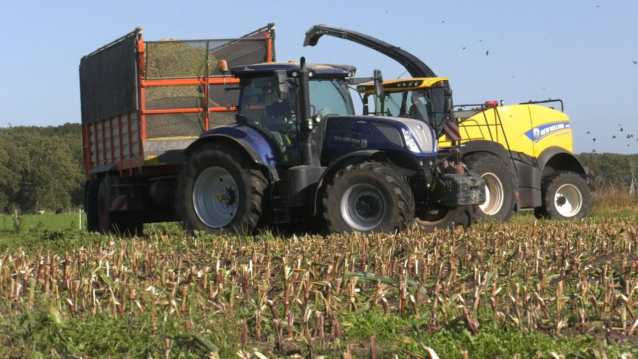 New Holland T7.270 AC Blue Power + Kaweco Radium 50 + New Holland FR550 Forage Cruiser