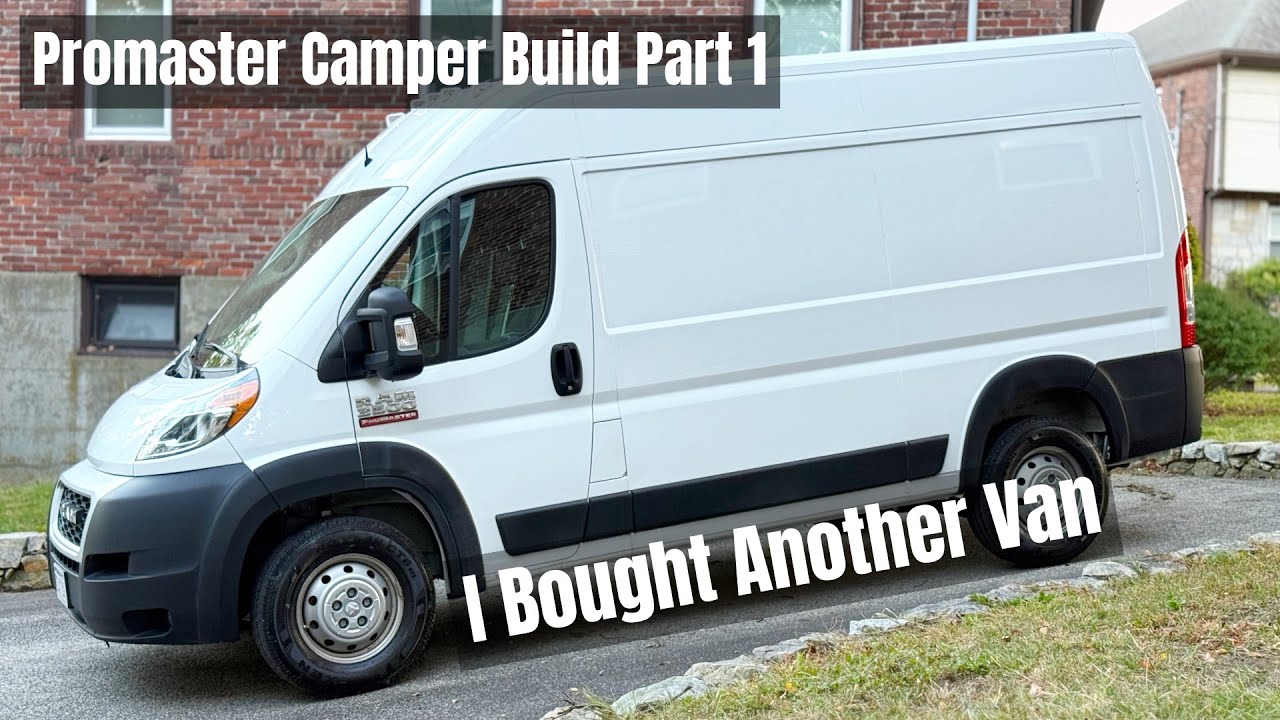 Я купил ещё один фургон — сборка кемпера Dodge Promaster Camper Van, часть 1