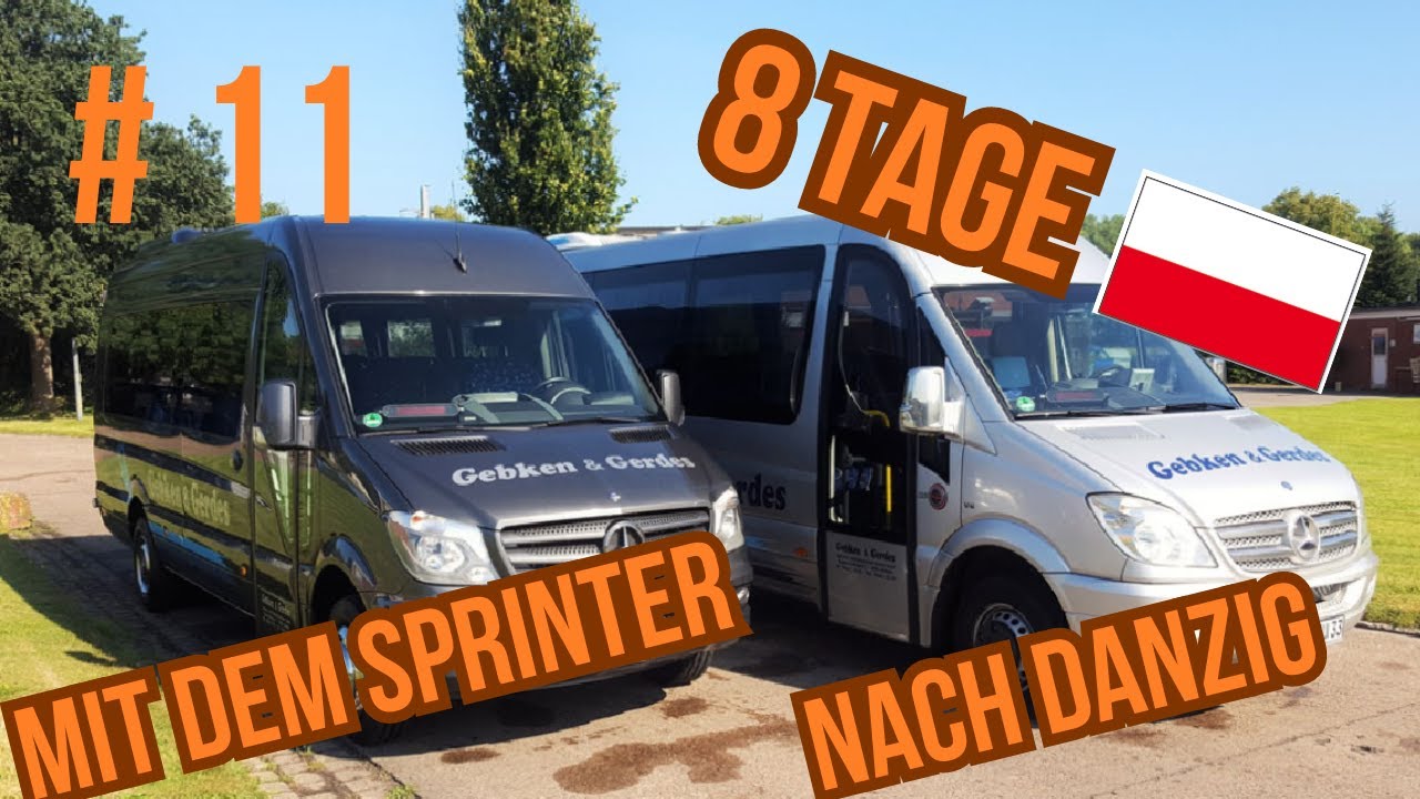 BUS Doku # 11 🇵🇱 | 8 Tage Polens Bernsteinküste - Danzig | Reisebus Fernfahrer deutsch