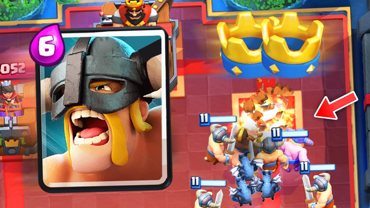 LES MEILLEURS DECKS CHEATÉS avec les BARBARES D'ÉLITE !! (c'est trop, vraiment)