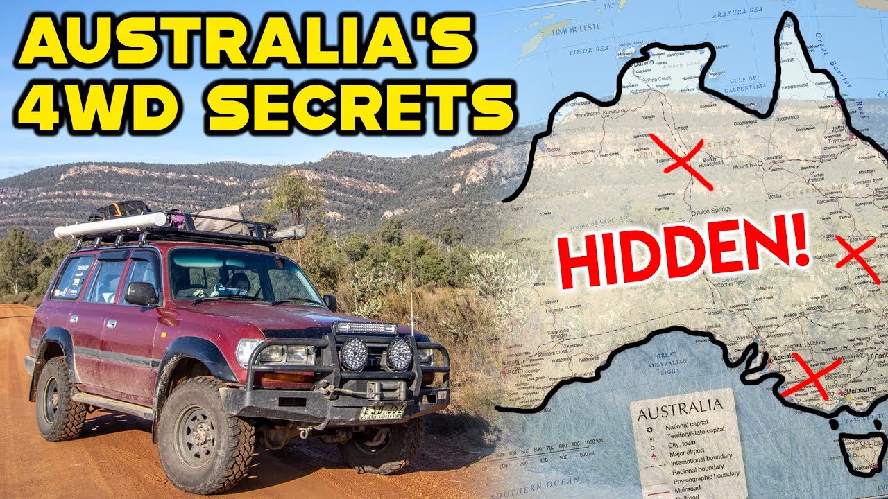 How to find the BEST 4WD Tracks, Campgrounds and Touring Locations in AUSTRALIA!