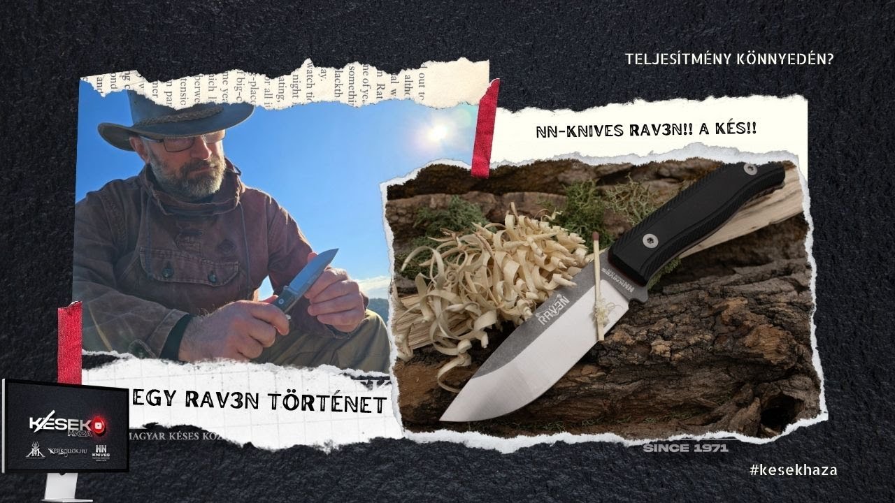 NN-Knives - RAV3N. A k&eacute;s. #outdoorwork #bushcraft #outdoors #survival