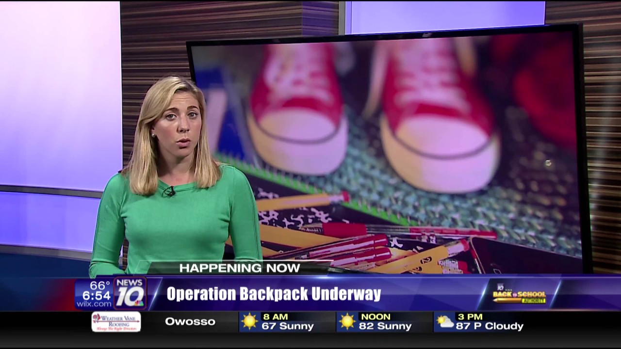 WILX-News 10 Operation Backpack Story- 7/21/17