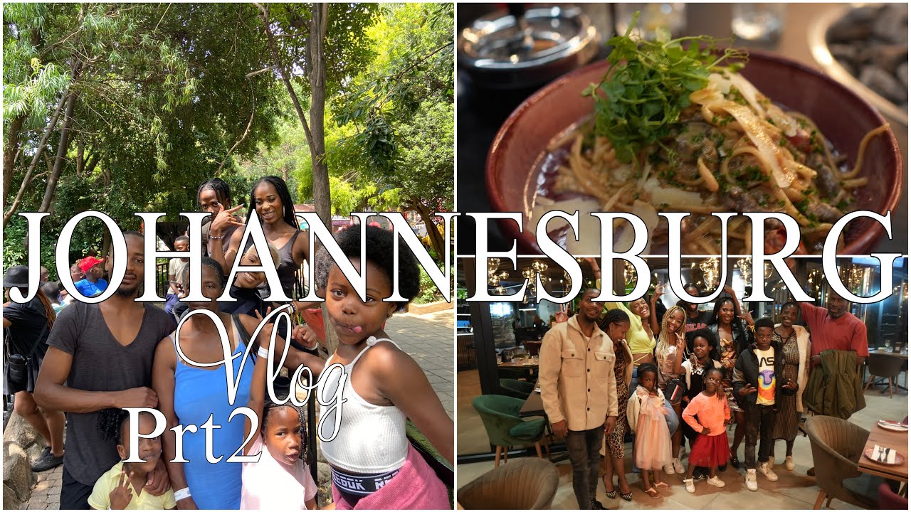 JOHANNESBURG TRAVEL VLOG + GOLD REEF CITY THRILL