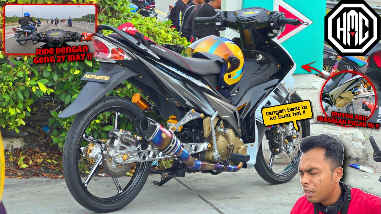 RiDE IFTAR ke TAPAQ king PD 🔥| KALI ni  CRYPTON 135 pandai BUAT HAL ￼! 😩| HIGHWAY FULL lagi ! 😈