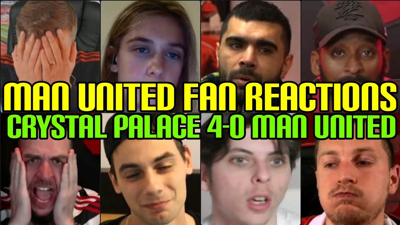 ANGRY 🤬 MAN UNITED FANS REACTION TO CRYSTAL PALACE 4-0 MAN UNITED | FANS CHANNEL