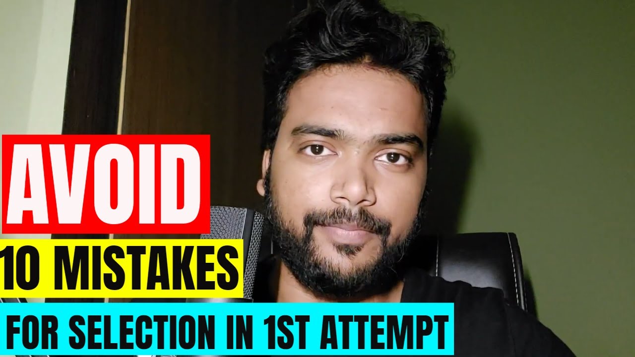 Top 10 Mistakes to Avoid during SSC CGL Preparation | Key To Cracking SSC | The Job Fighter