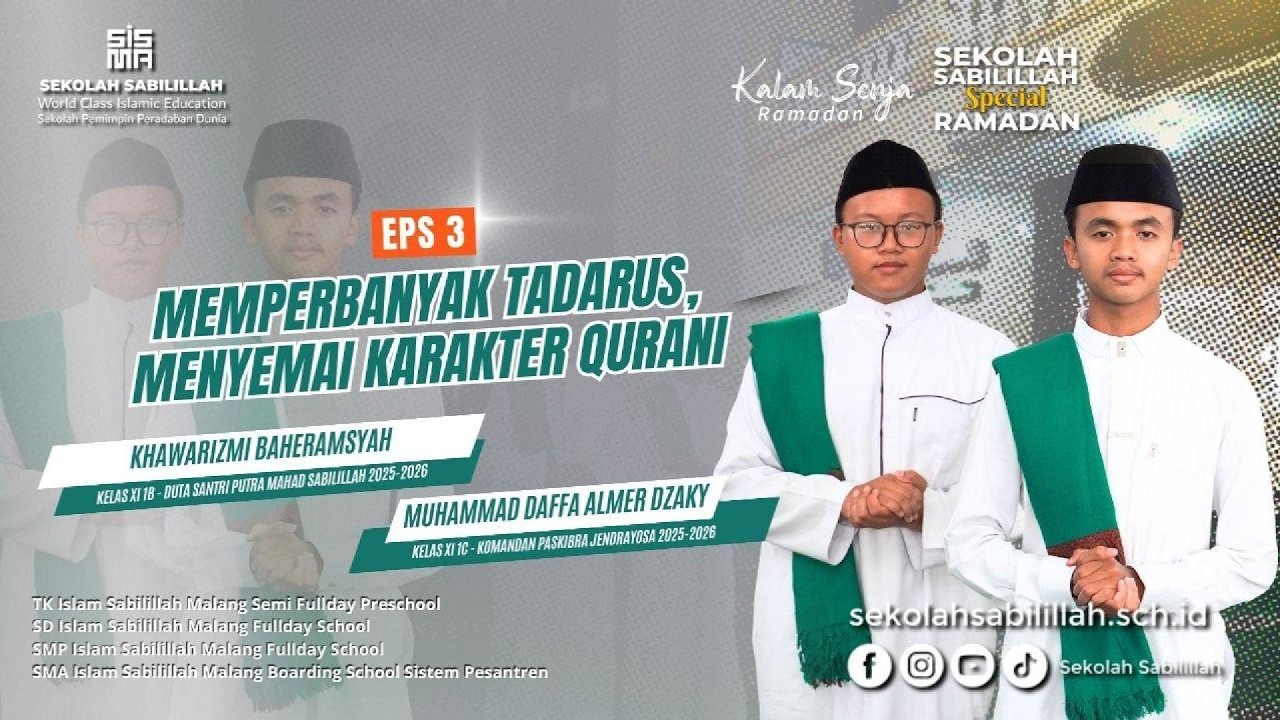 #03 Kalam Senja Ramadan 2026 – Memperbanyak Tadarus, Menyemai Karakter Qurani