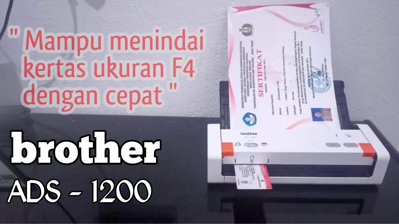 Review Scanner ADS 1200 Mampu Menindai Kertas F4