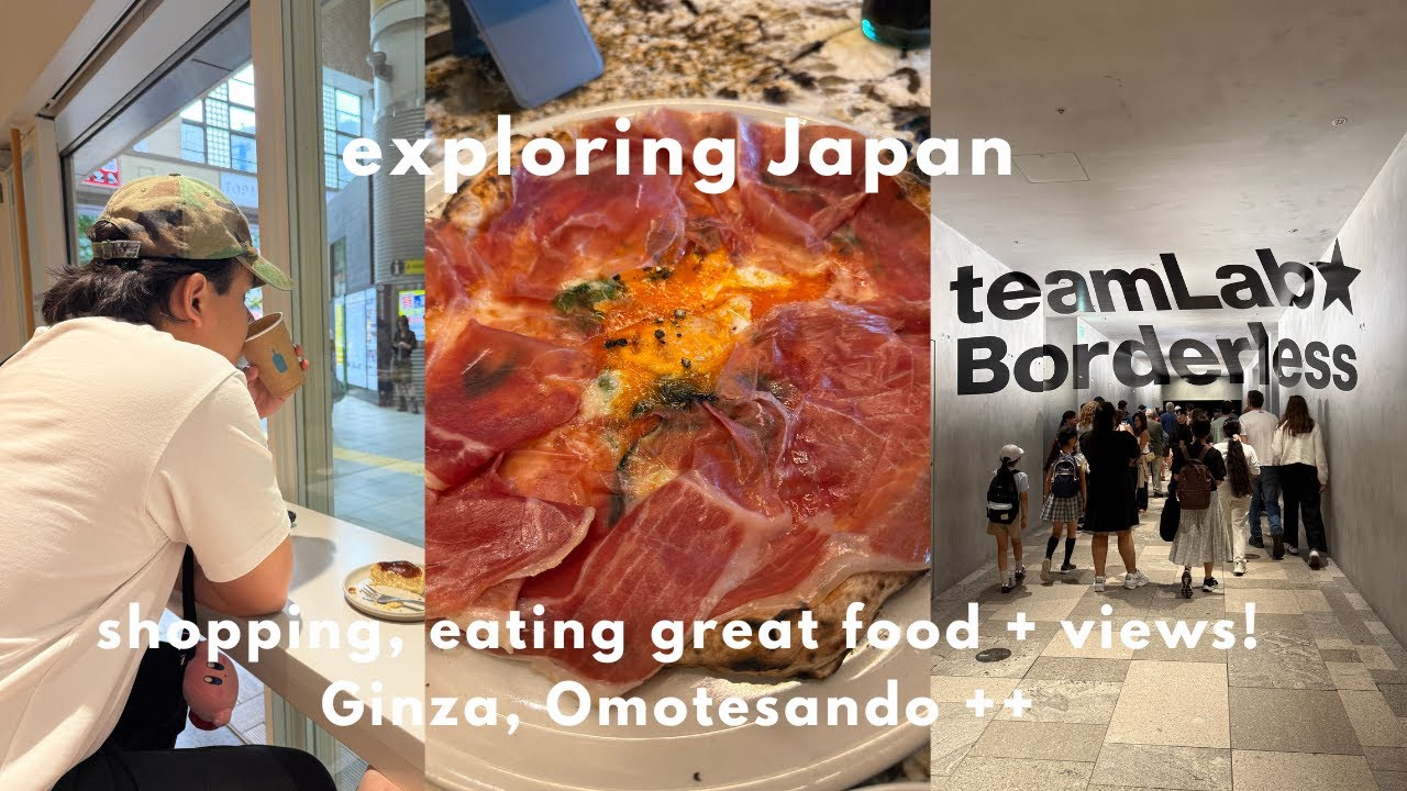 shopping at Ginza, Omotesando & Shibuya, eating the best pizza | PoJo goes to Japan