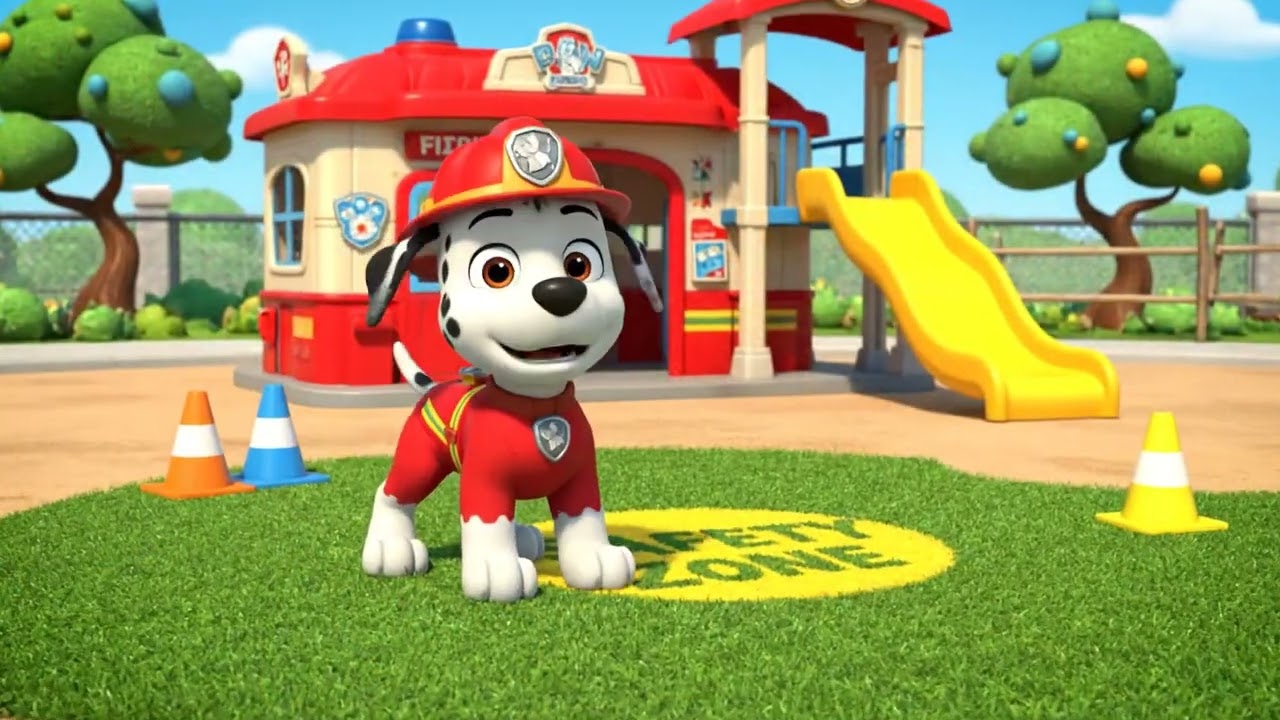 PAW Patrol: Marshall's Fire Safety Fun – Designing a Community Play Area! 