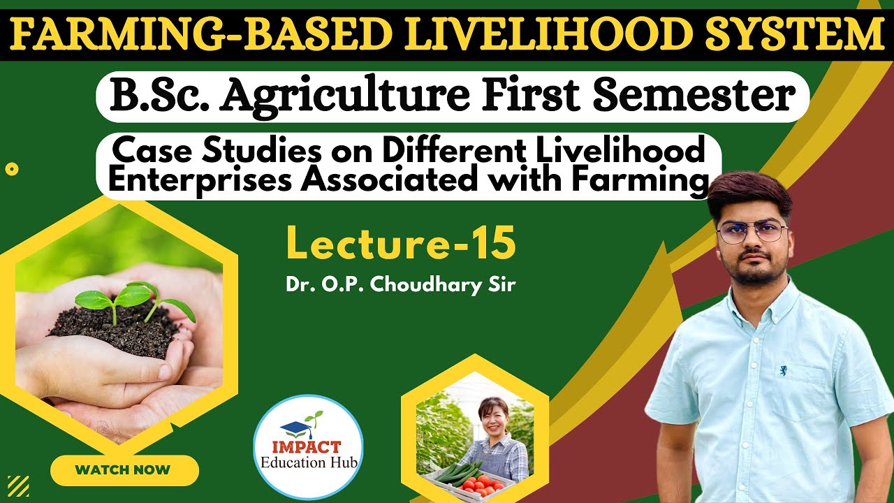 Farming based Livelihood System II Case Studies on Livelihood Enterprises in Farming II